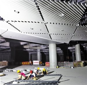 廣深港客運(yùn)專線福田站主體完工 2014年投入使用