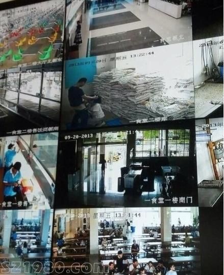 江南大學(xué)食堂不雅監(jiān)控視頻：男女庫(kù)房上演活春宮 一樓電視墻全程直播