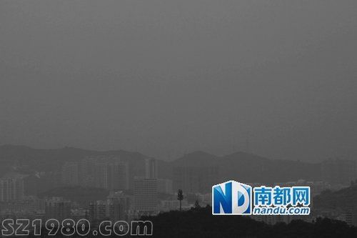 昨珠三角8成監(jiān)測(cè)點(diǎn)PM2.5超標(biāo)