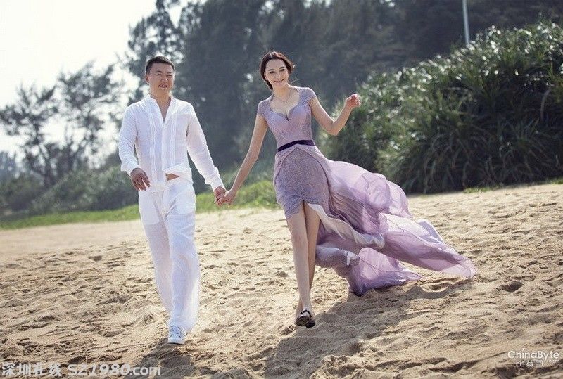 馬琳張雅晴低調(diào)完婚 稱妻子陪他走過 最灰暗 時期（組圖）