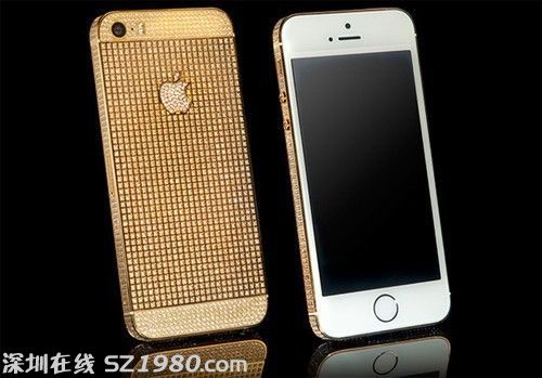 售價(jià)37953元起 純水晶打造iPhone5s亮相 