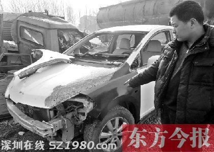死者家屬向記者指出，就是這輛肇事車(chē)