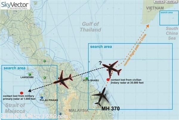 美國如何追查馬航MH370航班？
