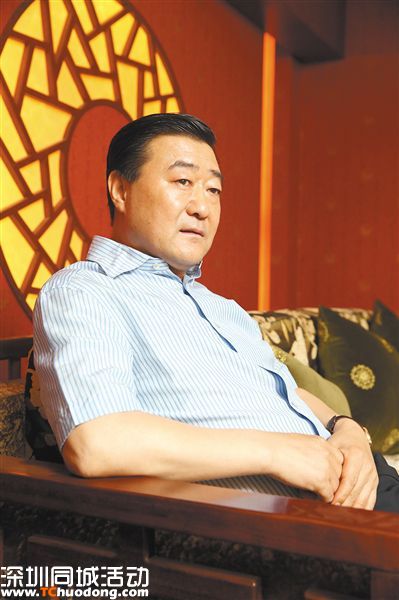 前山西首富張新明。新京報記者