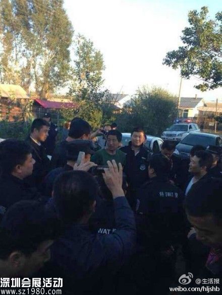 高玉倫被捕現(xiàn)場 圖 生活報(bào)