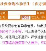 深圳社?？ú樵冇囝~怎么查