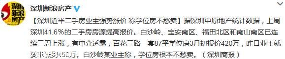 <a href=http://www.sz1980.com/shenzhen/ target=_blank class=infotextkey>深圳</a>二手房業(yè)主稱學位房不愁賣