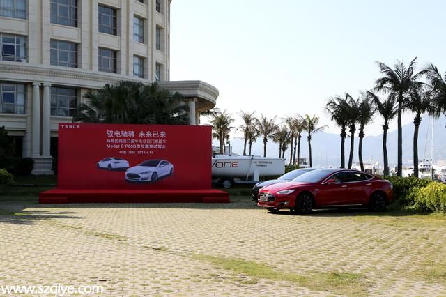 特斯拉Model S P85D<a href=http://www.sz1980.com/shenzhen/ target=_blank class=infotextkey><a href=http://www.huhuzc.cn/shenzhen/ target=_blank class=infotextkey>深圳</a></a>首發(fā)