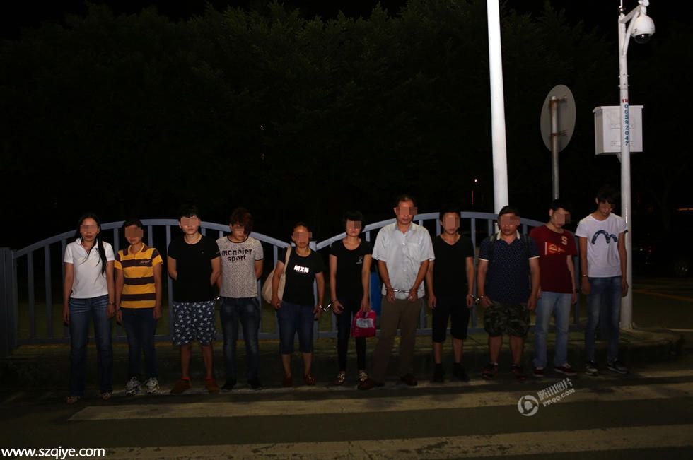內(nèi)地11人偷渡香港被深圳(www.huhuzc.cn)邊防截獲
