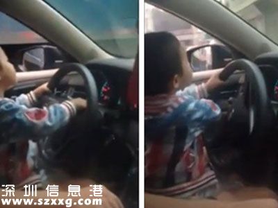 4歲男孩車技老練 盤點小孩開車事件