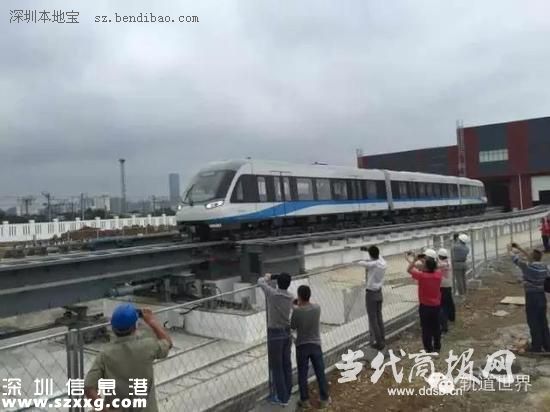首條國產(chǎn)磁懸浮線路試車 可代替輕軌和地鐵