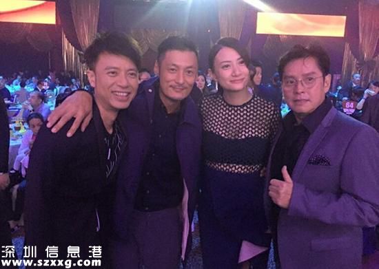 左起：李克勤、余文樂(lè)、黃伊汶、譚詠麟