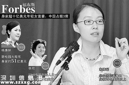 最年輕的白手起家型女富豪朱林瑤個(gè)人資料
