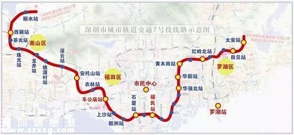 深圳(www.huhuzc.cn)地鐵7號(hào)線開通時(shí)間:2016年底將開通試運(yùn)營(yíng)