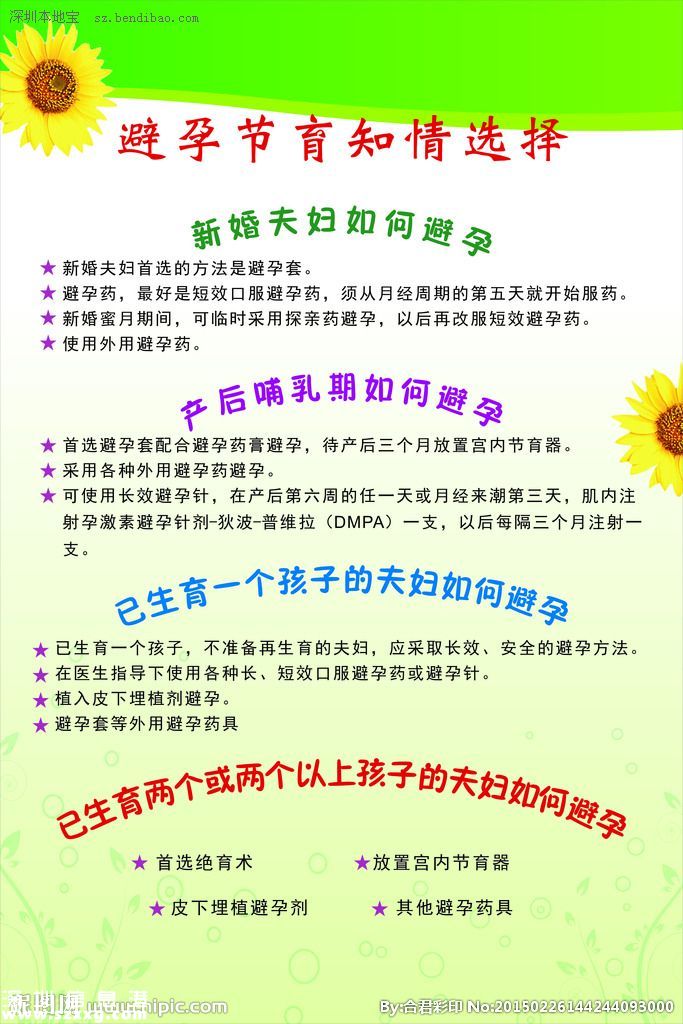 夫妻可自主選擇避孕節(jié)育措施 避孕節(jié)育措施有哪些？