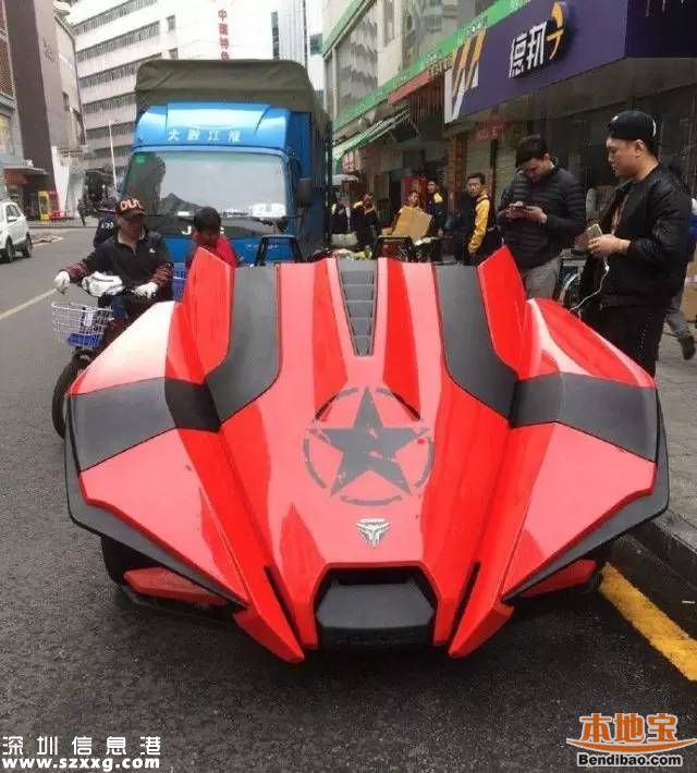 深圳(www.huhuzc.cn)北極星三輪豪車被查 司機(jī)被拘罰款5000