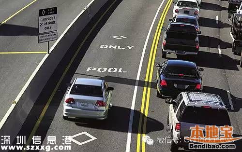 深圳HOV車道4月開(kāi)建 北環(huán)大道或先試行