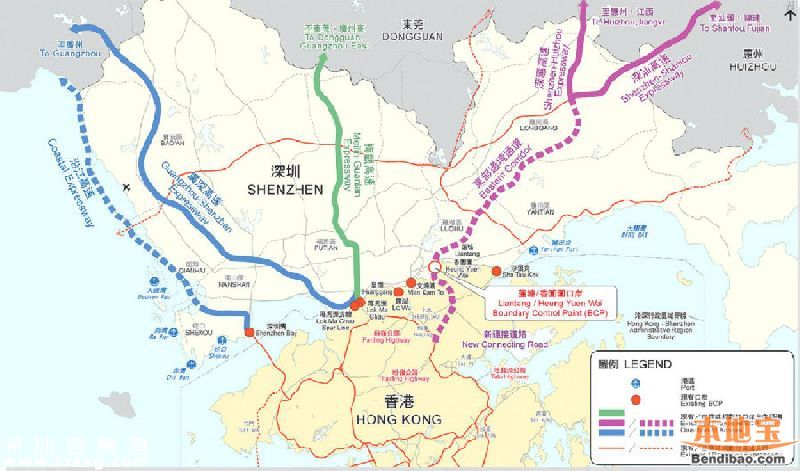 深圳東部過境高速或?qū)⒚赓M(fèi) 計(jì)劃2018年建成 