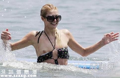大尺度泄春光不含糊 女星走光露奶露點照集錦(圖)