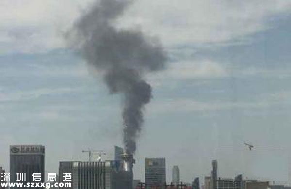 沈陽裕景中心火災現(xiàn)場  