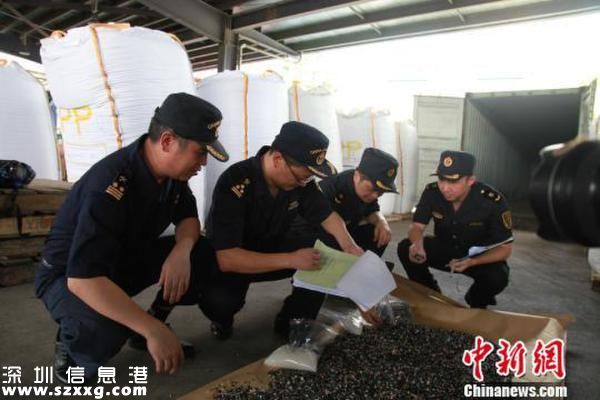 深圳海關(guān)國檢聯(lián)合查獲近20噸洋垃圾 實(shí)為廢塑料