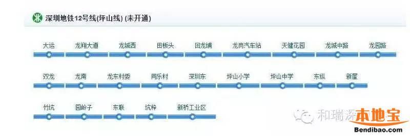 南山將新增3條地鐵線 12、13、15號線站點(diǎn)+線路