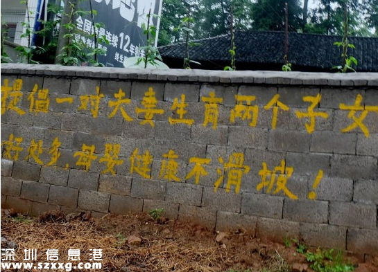 二胎手寫標語走紅 網(wǎng)友調(diào)侃：有點意思（組圖）