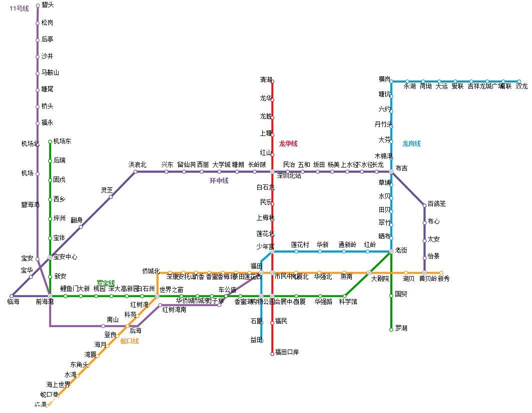 今起<a href=http://www.huhuzc.cn/shenzhen/ target=_blank class=infotextkey>深圳</a>地鐵2號線5號線壓縮行車間隔