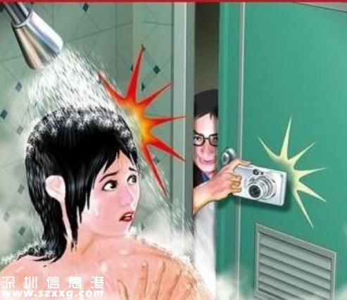 合租屋偷窺女同事 反被攝像機(jī)拍自己“出鏡”畫面
