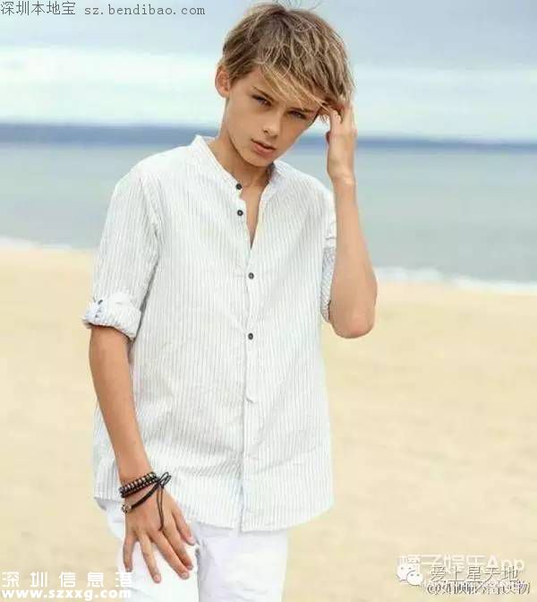 世界最帥13歲正太爆紅 他是誰？有多帥？(組圖)