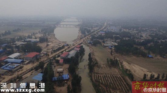河北邢臺遭洪災(zāi)