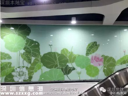 深圳地鐵7號線洪湖站實景圖曝光 吃喝玩樂最牛線
