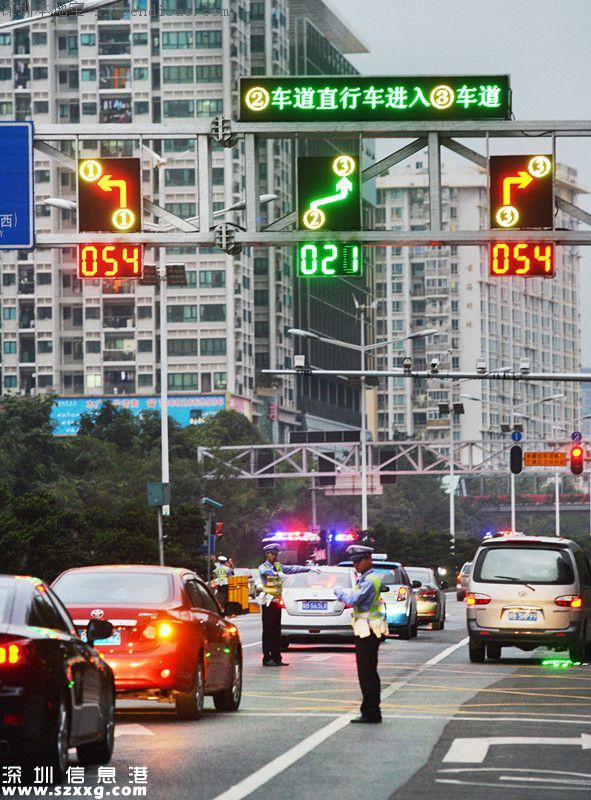 深圳2路口將啟用排陣式通行 車主如何通行？