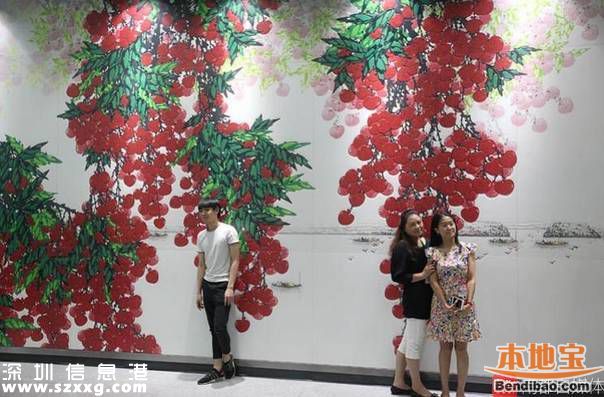 深圳地鐵9號線站廳很特別 設(shè)計為一站一故事