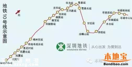 地鐵10號線甘坑站土地整備啟動 有望2020年前建成通車
