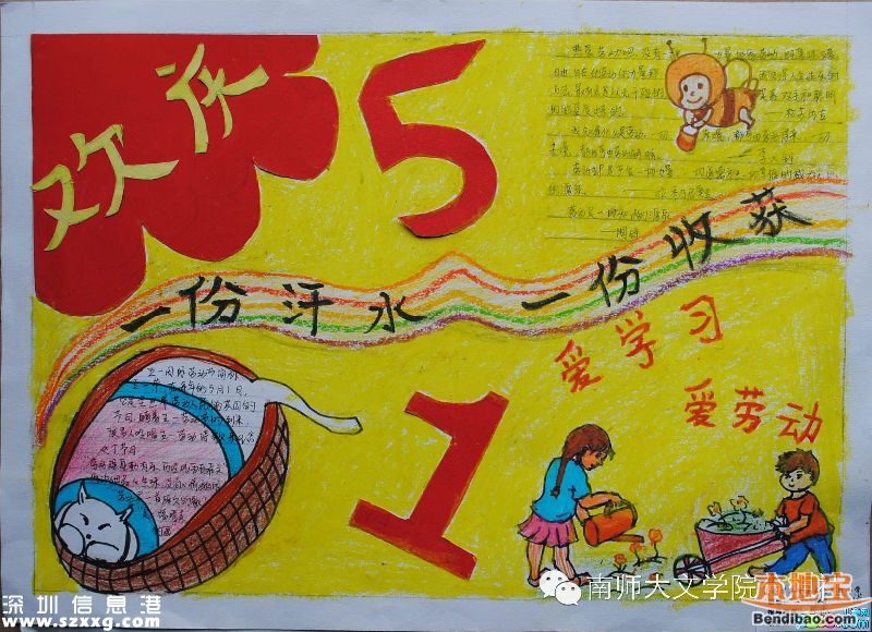 五一勞動節(jié)手抄報大全(100張)