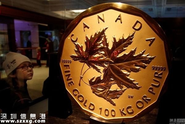 價值31000000元！這是世界最大金幣：竟被神奇偷走