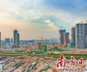 前海自貿(mào)區(qū)實現(xiàn)121棟建筑封頂 自貿(mào)新城“天際線”初